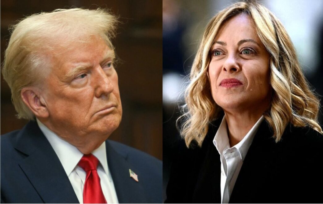 Meloni E Trump3A Relazioni Amic