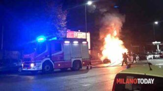 Milano2C Tre Incendi Dolosi A L