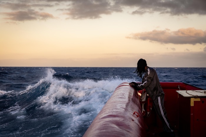 Ocean Viking In Arrivo A Taran
