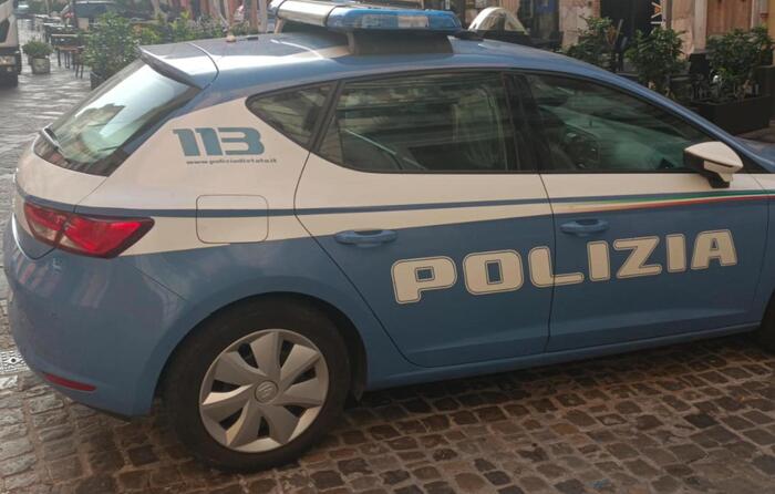 Operazione Della Polizia Ad An