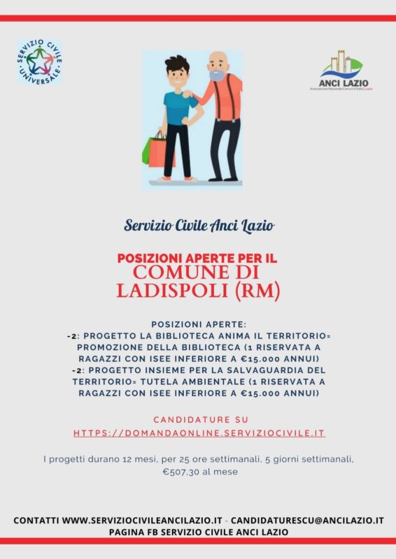 Opportunitc3A0 Di Servizio Civile