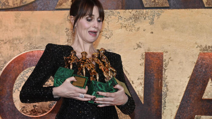 Paola Cortellesi Festeggia La