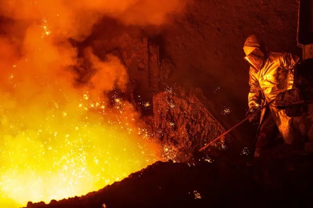 Produzione Di Acciaio In Itali