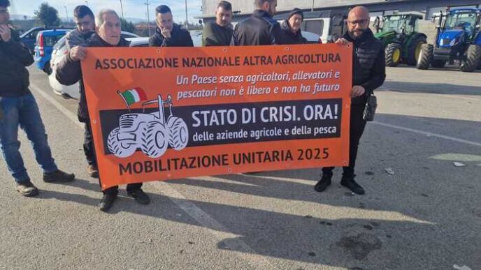 Protesta A Rosarno3A Agricoltor