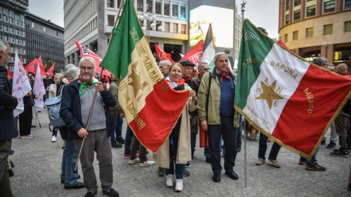 Proteste Contro Il Raduno Nazi