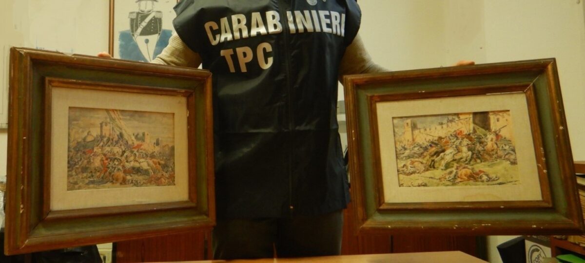 Recupero Di Dipinti Rubati3A Ca