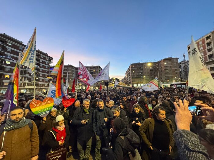 Roma3A Manifestazione Contro Le