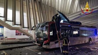 Schianto All27Autobus Della Set