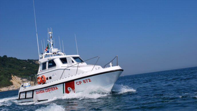 Soccorso In Mare3A Evacuato Mar