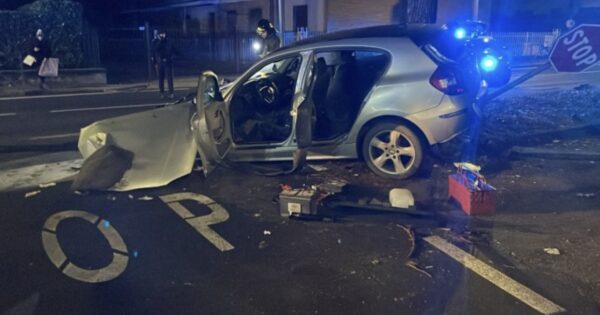Spettacolare Incidente A Rivar