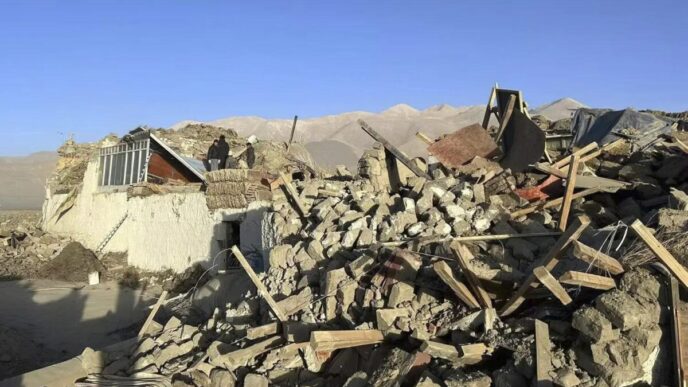 Terremoto Devasta Una Zona Rem