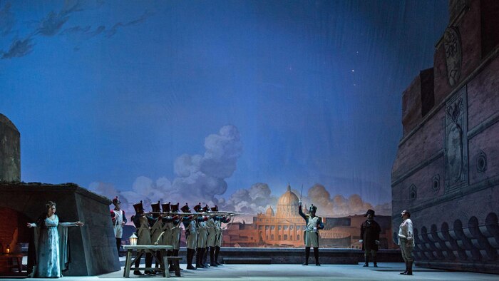 Tosca Di Puccini In Scena Al T