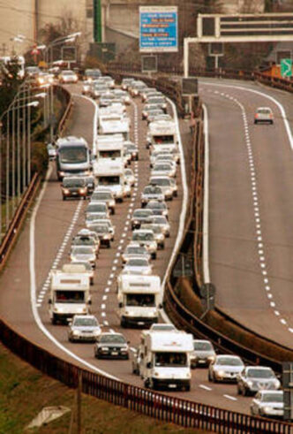 Traffico Intenso E Calo Di Mob