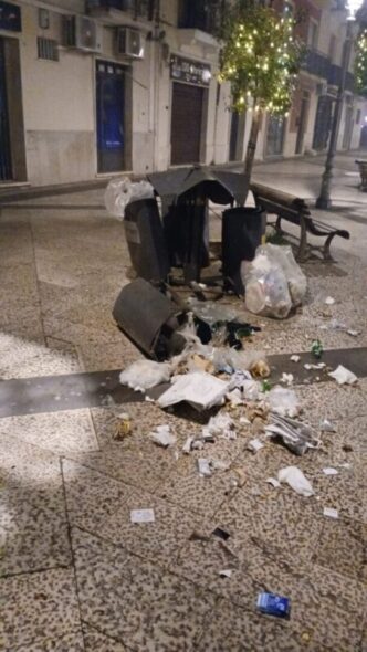 Vandalismi A Fondi3A Raid Nottu