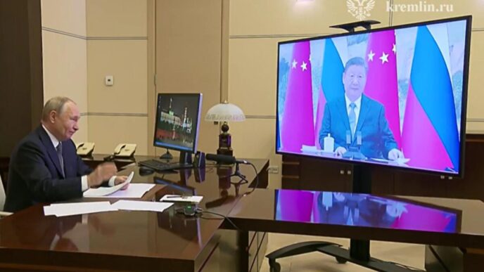 Xi Jinping E Vladimir Putin3A U