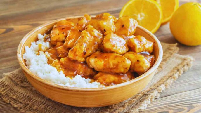 Ricetta Dei Bocconcini Di Pollo All'Arancia E Limone