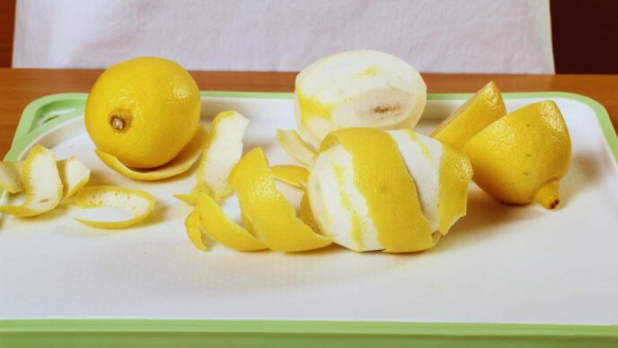 Le Bucce Di Limone Come Disinfettante Per La Casa