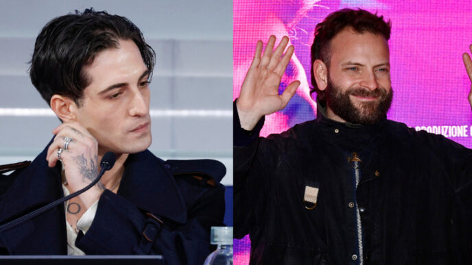 Alessandro Borghi E Damiano Da