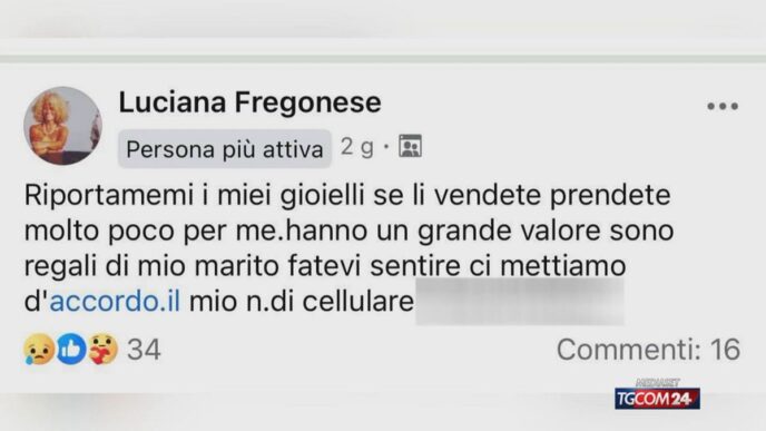 Appello Di Un27Anziana Vedova3A