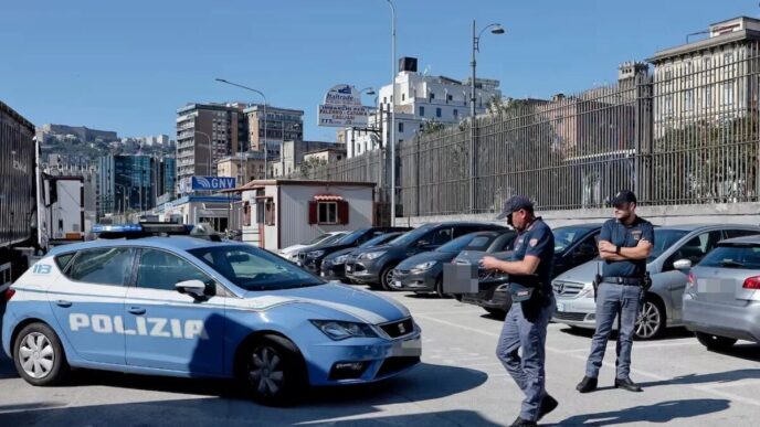 Arresto A Napoli3A Parcheggiato
