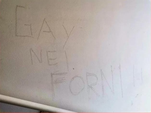 Atto Di Vandalismo All27Univers