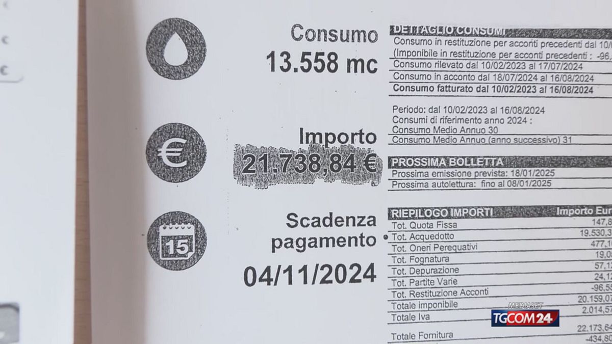 Bolletta Da 22.000 Euro3A La Tr