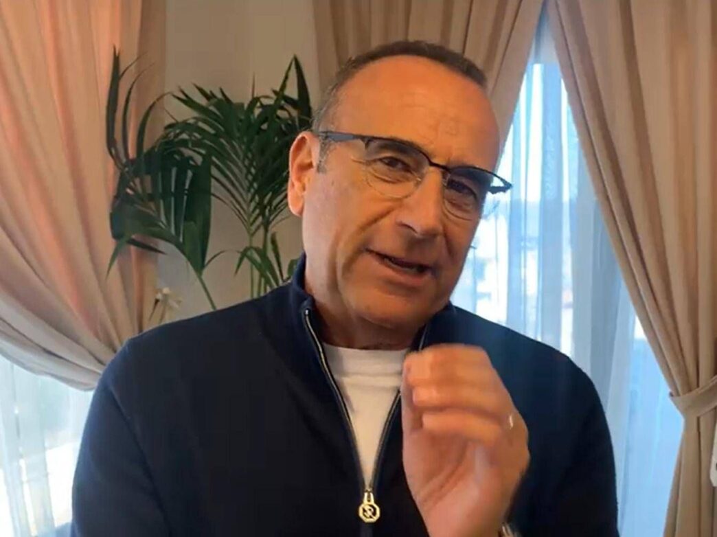 Carlo Conti3A Sanremo 2025 Tra