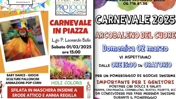 Carnevale A Roma3A Un Weekend D