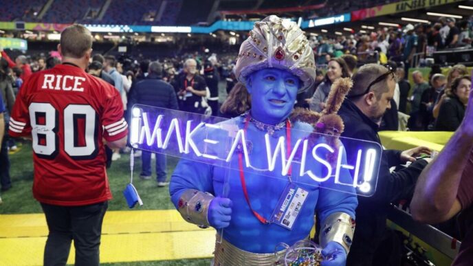 Donald Trump Al Super Bowl3A L27