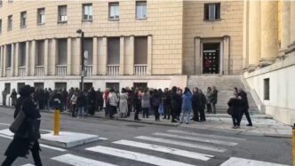 Evacuazione Del Municipio Di V