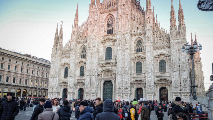 Falso Allarme In Piazza Duomo3A
