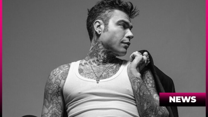 Fedez E Lo Sguardo Enigmatico