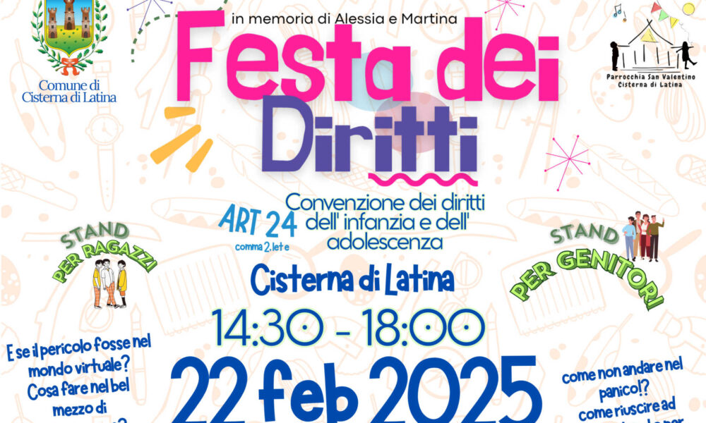 Festa Dei Diritti A Cisterna3A