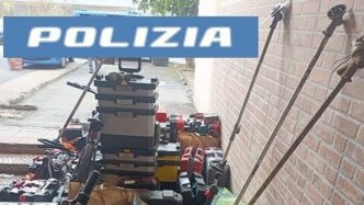 Furto Di Attrezzature A Catani