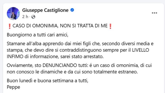 Giuseppe Castiglione Risponde