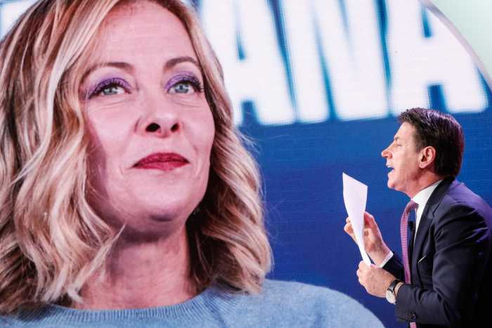 Giuseppe Conte Accusa Meloni3A