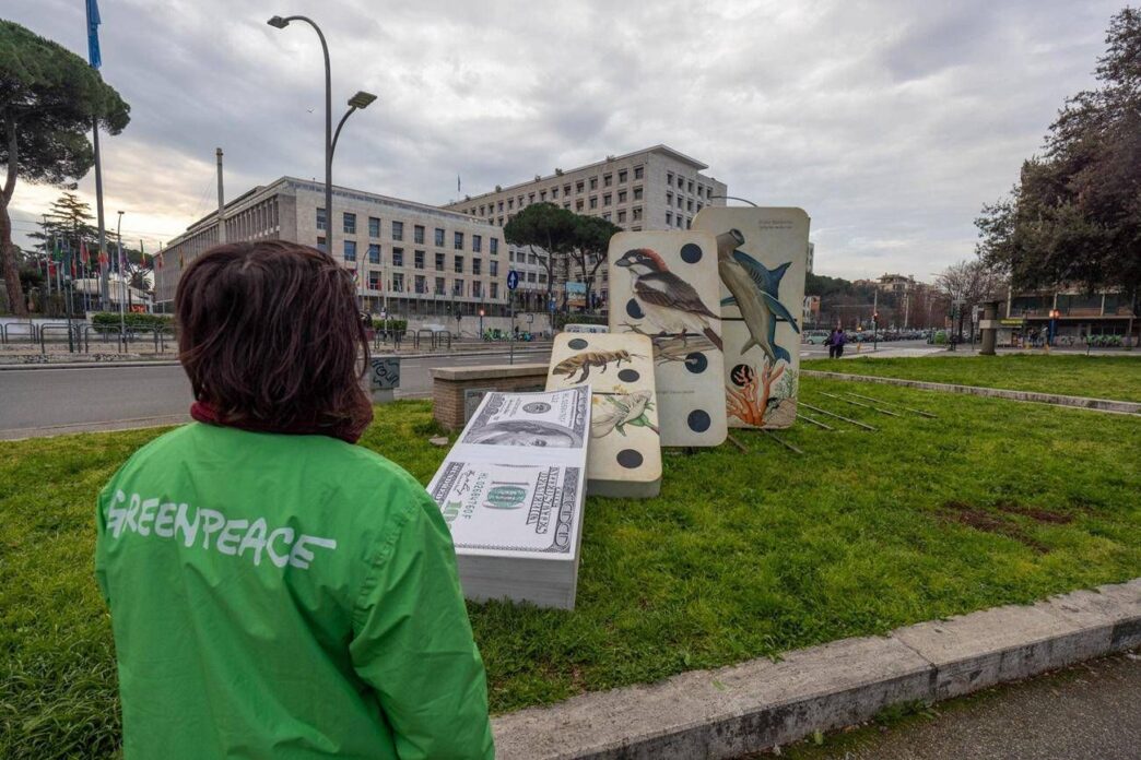 Greenpeace Lancia Un Allerta P
