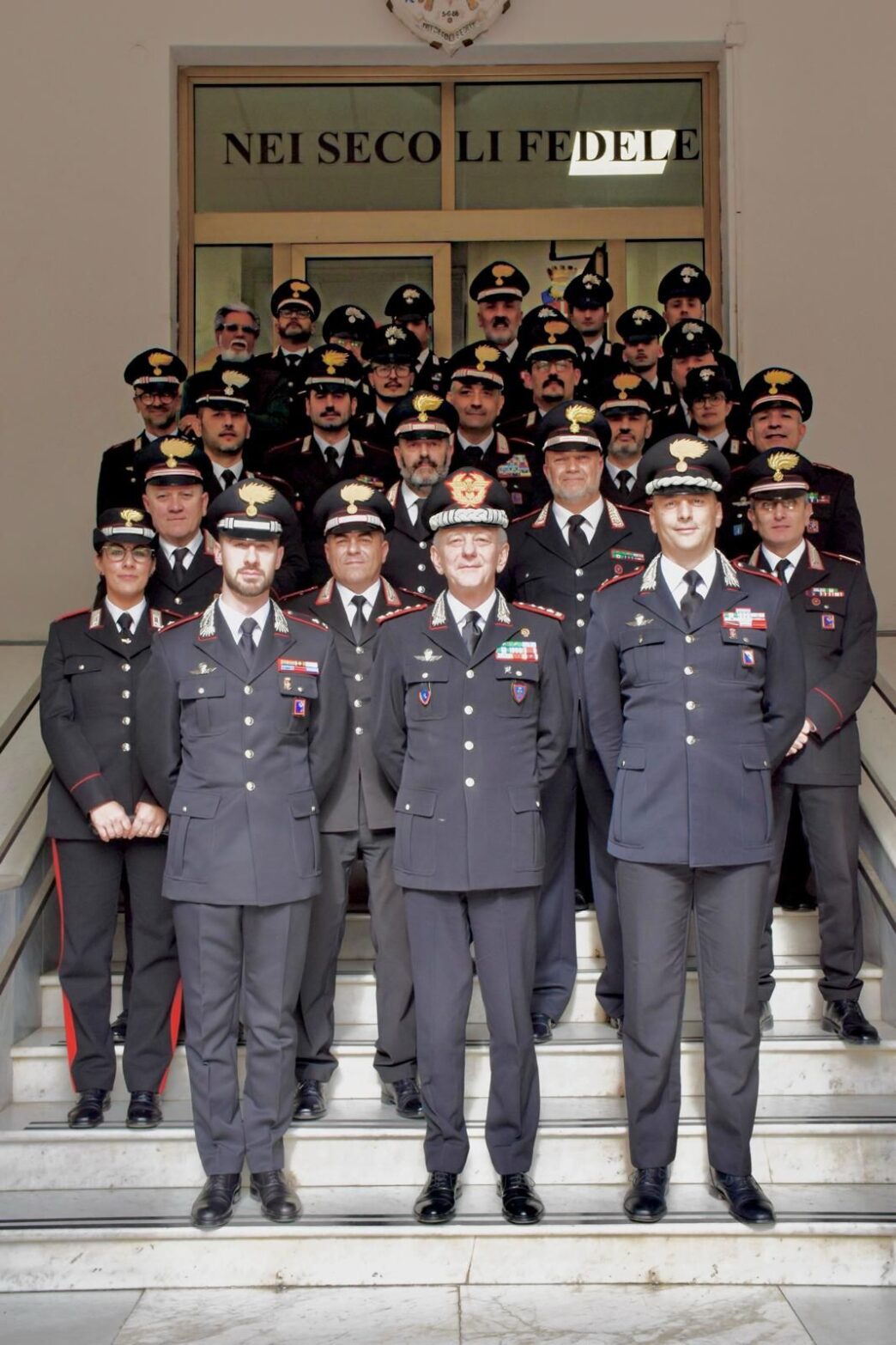 Il Comandante Iacobelli Visita