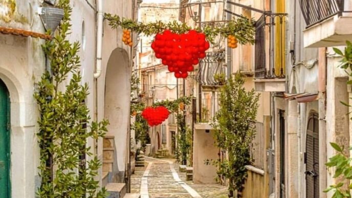 Il Vicolo Del Bacio3A Un Angolo