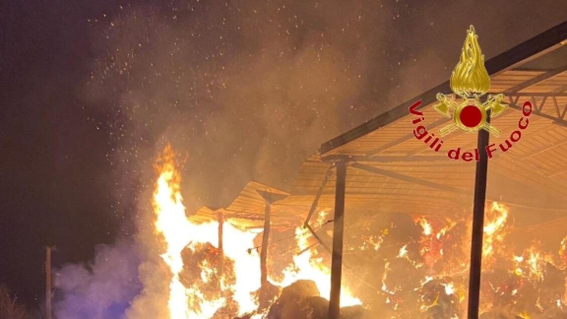 Incendio Distrugge Deposito Ag