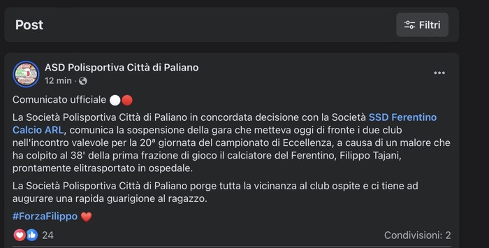 Incidente In Campo3A Filippo Ta