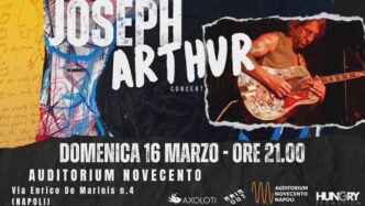 Joseph Arthur In Concerto A Na