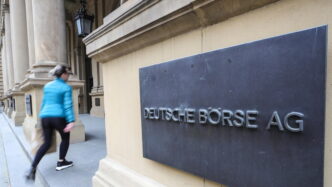 La Borsa Di Francoforte In Ria
