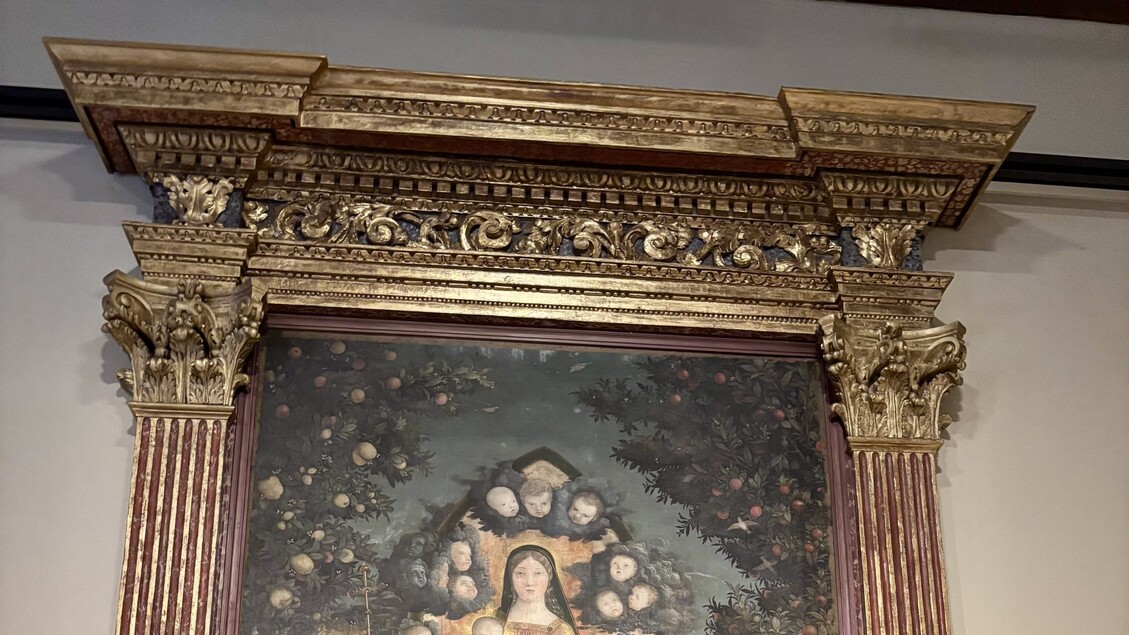 La Madonna Con Il Bambino Di M