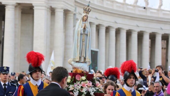 La Madonna Di Fatima In Visita