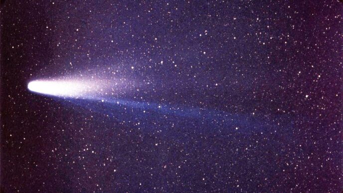 La Cometa Di Halley Si Avvicin
