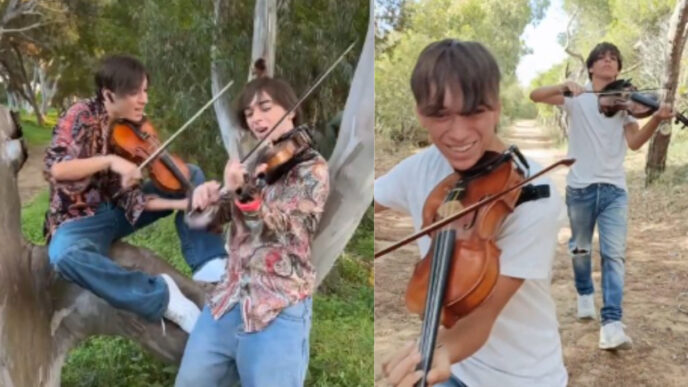 Marcella Bella E Twin Violins3A