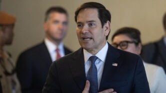 Marco Rubio In Visita In Medio