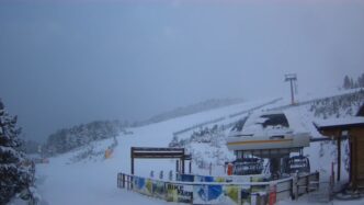 Neve Sulle Montagne Delle Marc