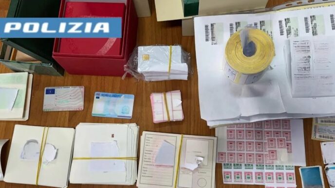 Operazione Della Polizia Contr